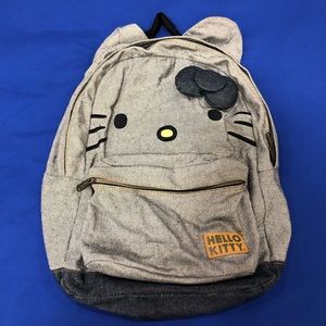 Hello Kitty Gray Bookbag